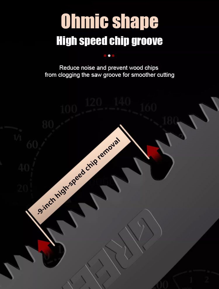 German manganese steel household folding saw