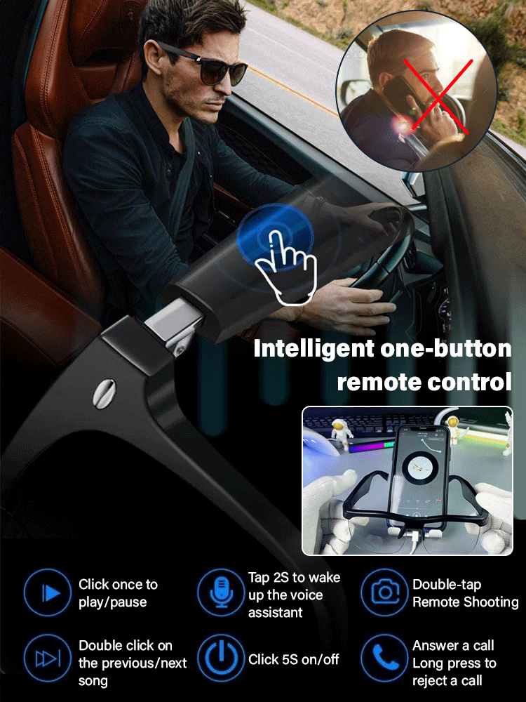 Smart Bluetooth Anti-Blue Light Glasses