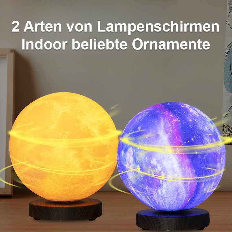 Magnetschwebe-Mondlampe