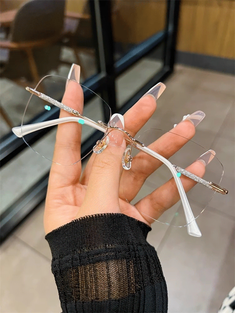 High-grade photochromic reading glasses with starry sky