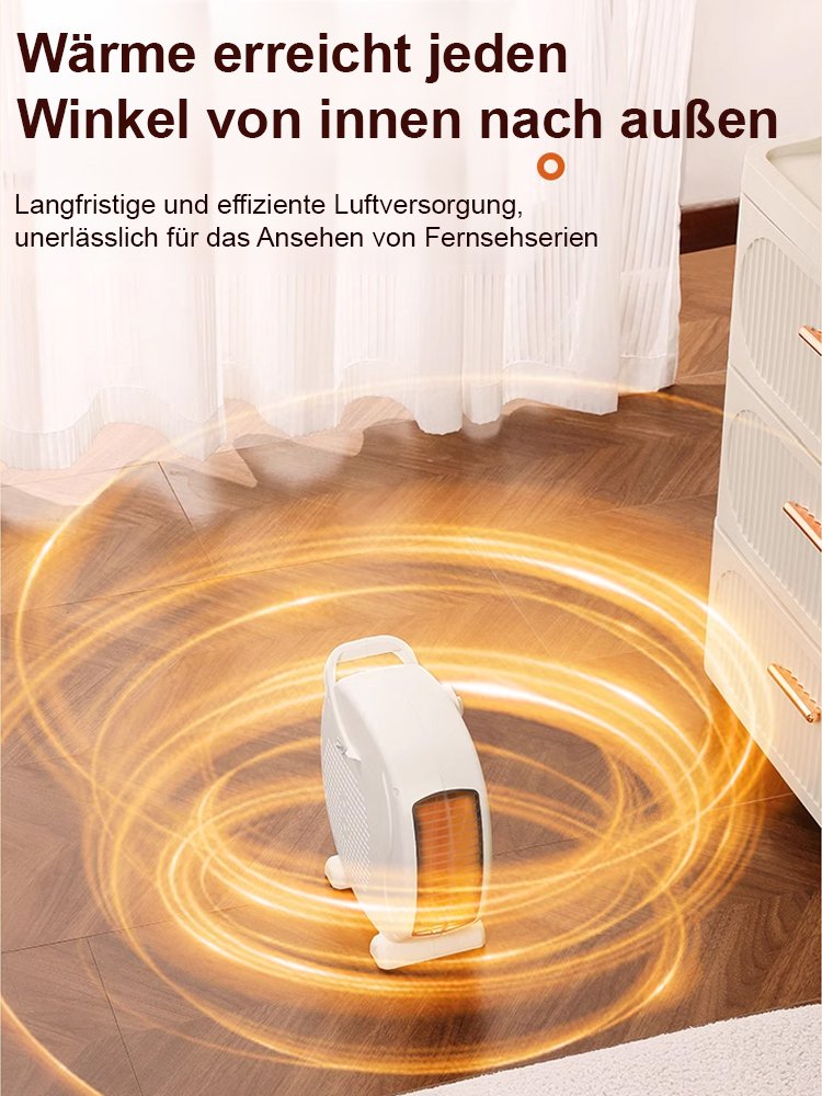 【1 kWh, das ganze Haus erwärmen】Tragbarer Heizlüfter