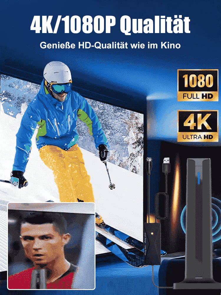 Innenraum HD Digitale TV Antenne