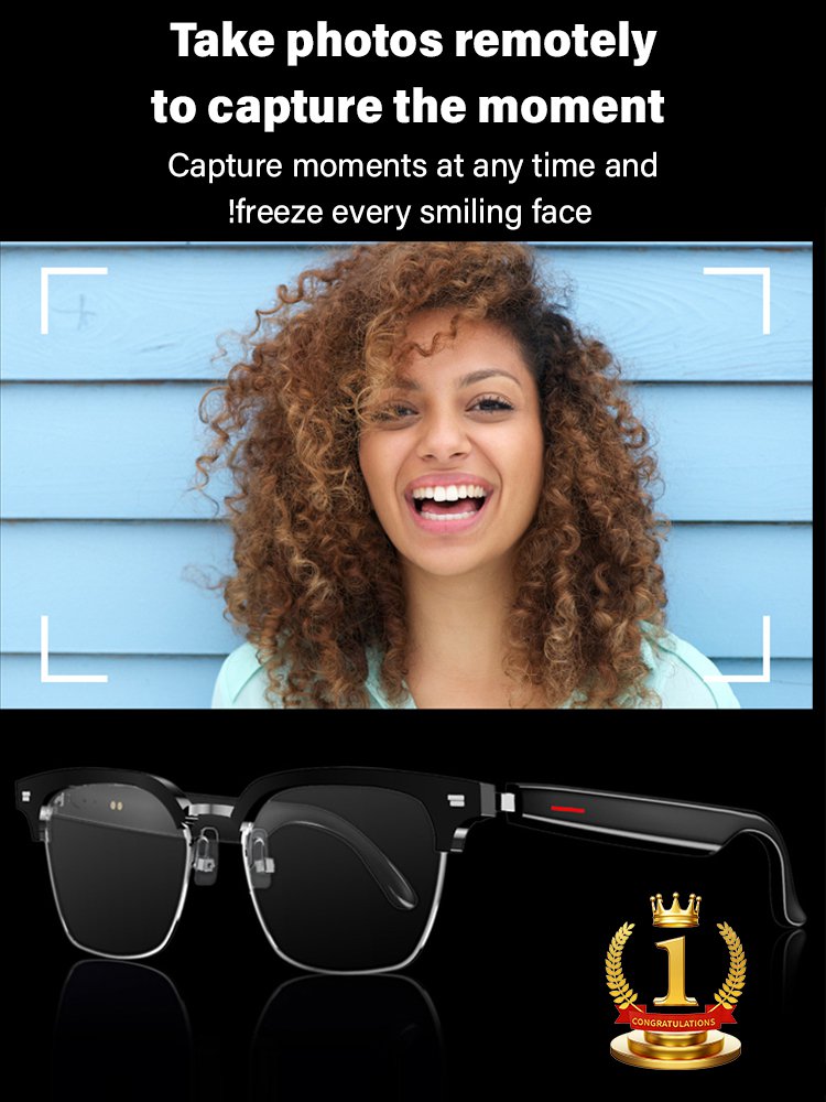 Smart Bluetooth Anti-Blue Light Glasses