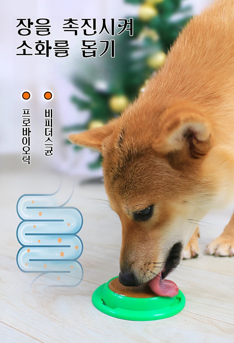 강아지에게 급여하는 고체 영양밤