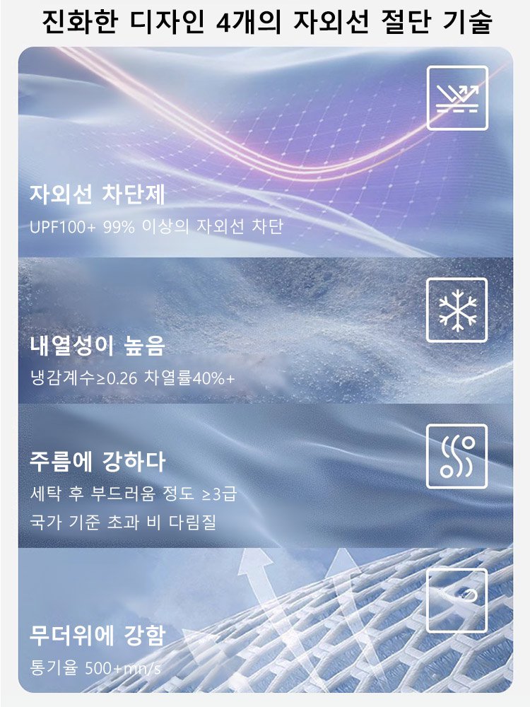 여성용 자외선 차단 주름 방지 셔츠