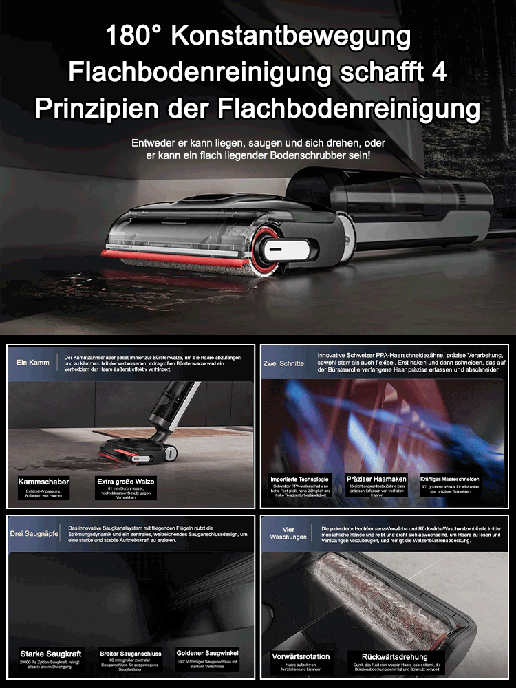 Vollautomatische intelligente 3-in-1-Bodenreinigungsmaschine mit Desinfektionsfunktion