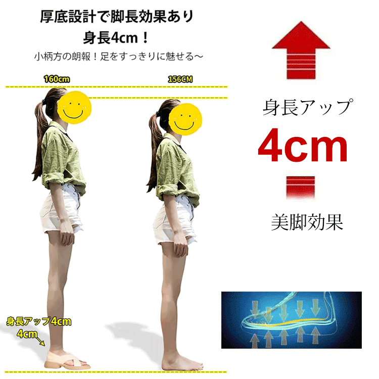 春/夏用スリッポンサンダル