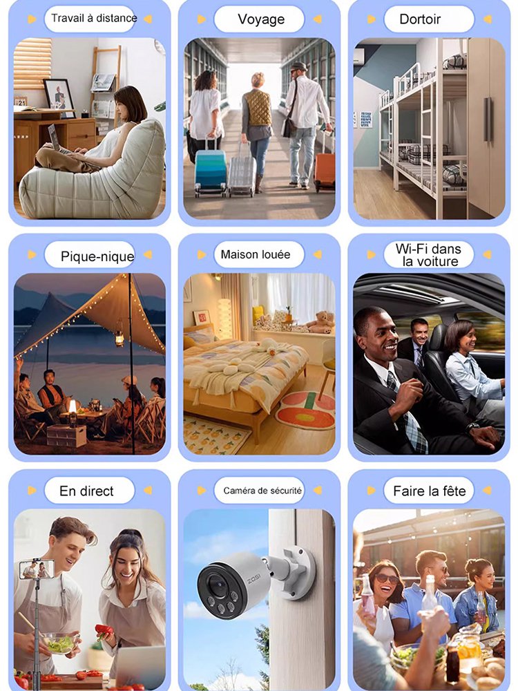 WiFi pour les déplacements