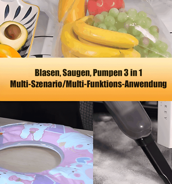 JS-Mini-Staubsauger für Haus und Auto