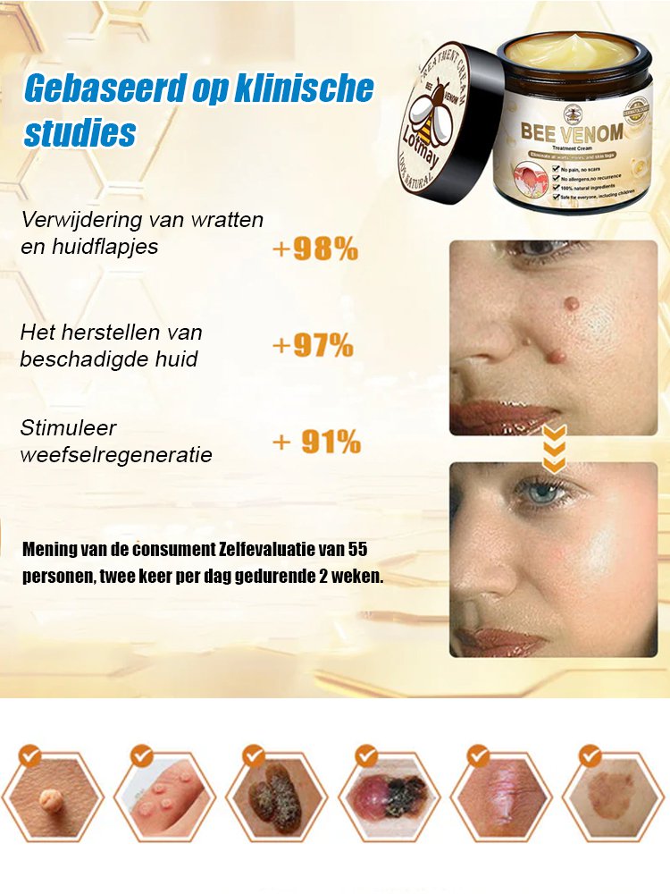 Huidherstellende Crème voor Vlekken en Littekens