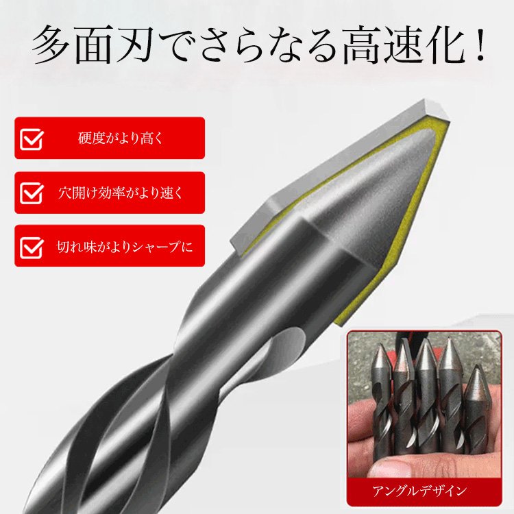 六角軸偏心ビットセット