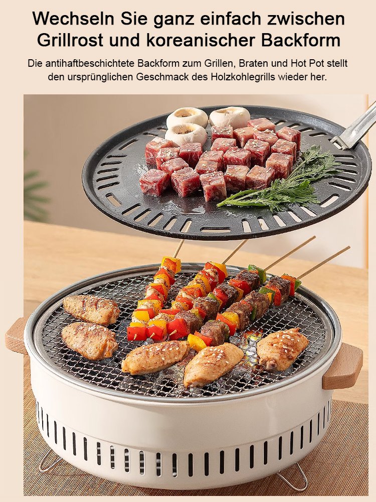 Koreanischer Multifunktions-Ofen für den Außenbereich