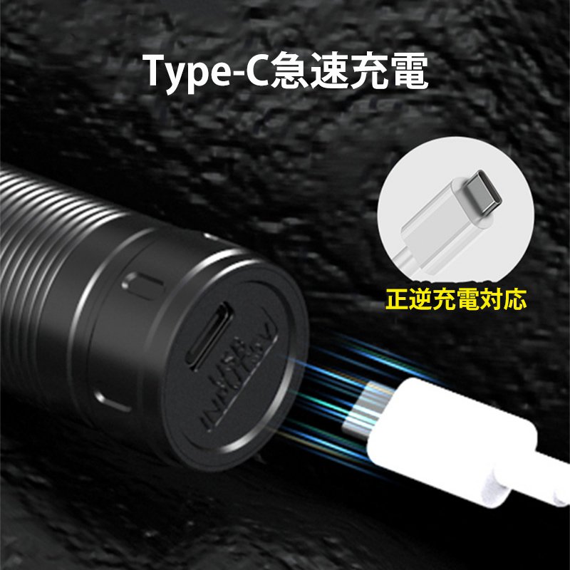 屋外用超高輝度懐中電灯