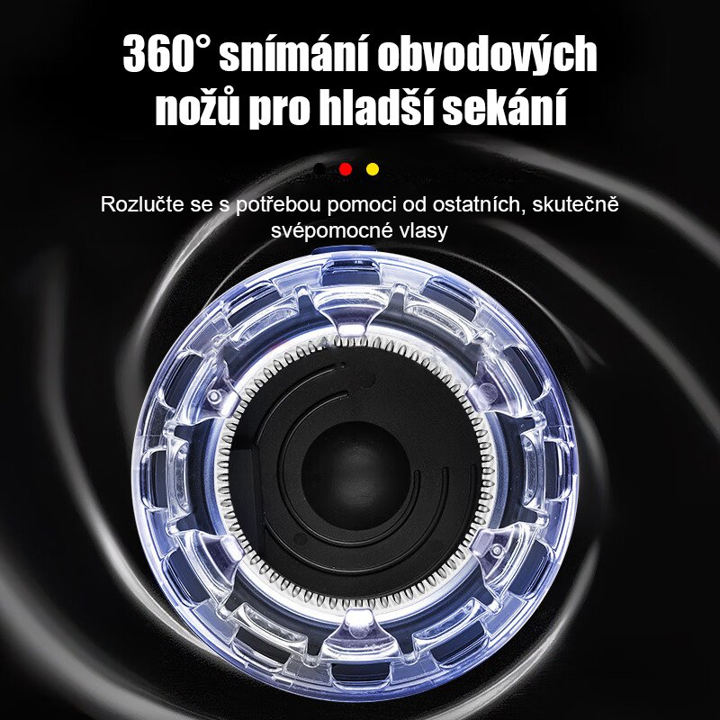 Plně automatický stroj na stříhání vlasů ve tvaru talíře