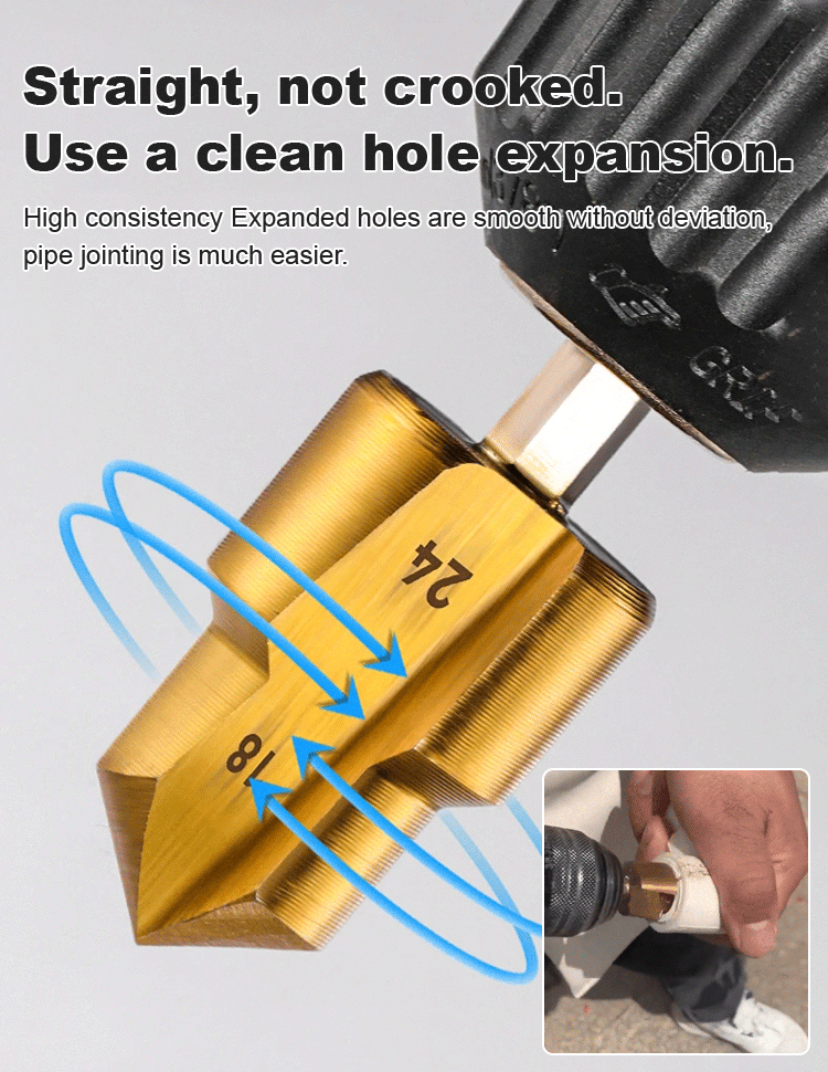  German PPR step drill bit