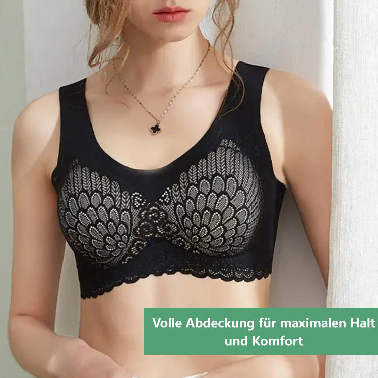 Nahtlose Latex-Unterwäsche mit Spitze