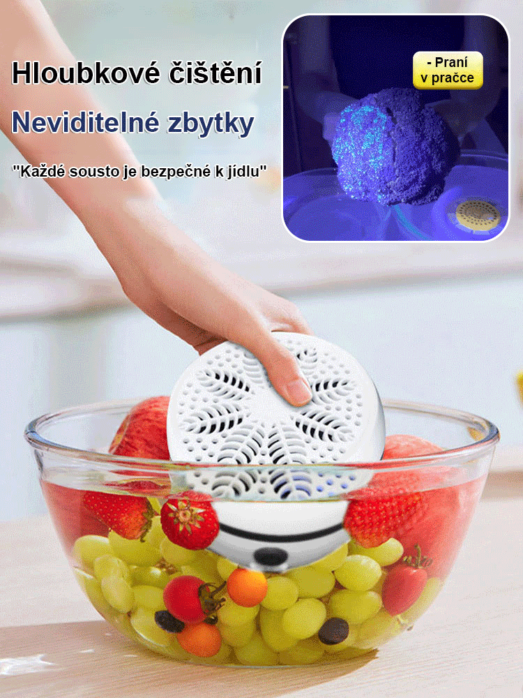 【Hands-free】 Automatická pračka zeleniny, myčka ovoce a zeleniny