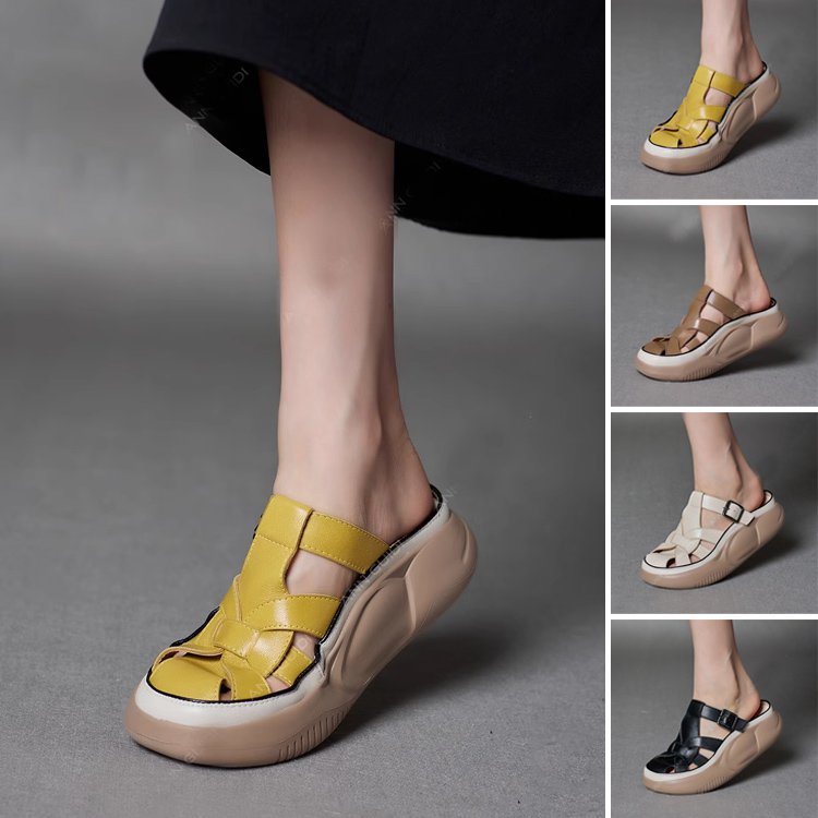 厚底サボサンダル