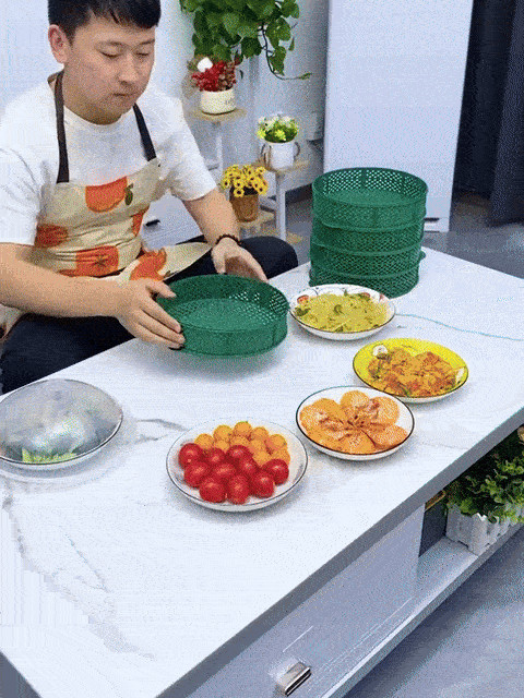 먼지 벌레 차단 펀칭 푸드 커버