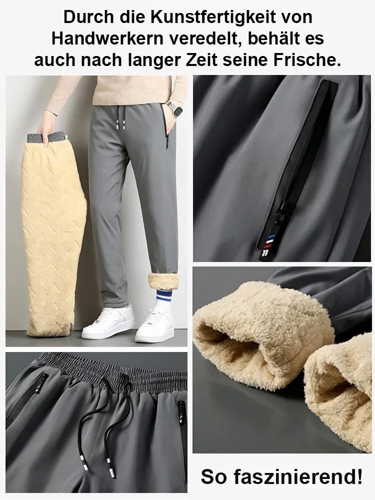 【Keine Angst vor Eis und Schnee】Lammfellhose