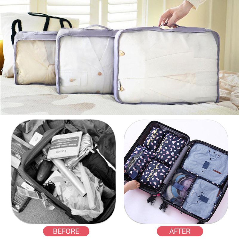 トラベルポーチ7点セット