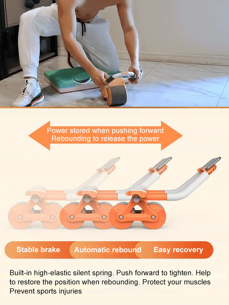 [8 times fat burning]Upgraded Timed High Speed Rebound Fitness Machine
