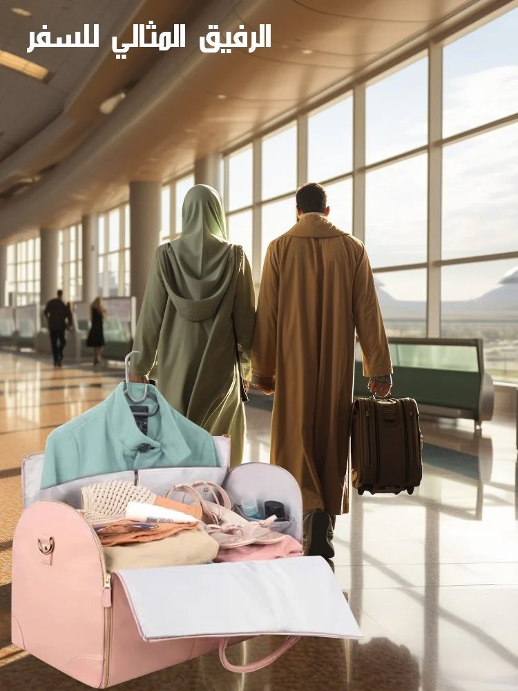 حقيبة دفل للسفر متعددة الوظائف وقابلة للطي