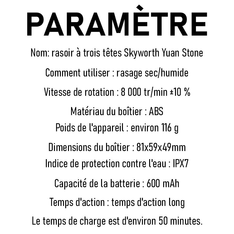Smart flottant à trois têtes de couteaux avec affichage numérique