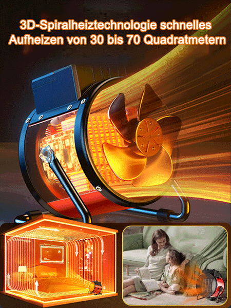 Leistungsstarker, energiesparender Elektroheizer für kleine Stahlwaffen