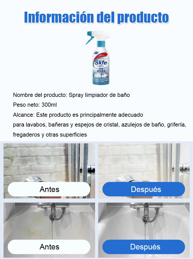 Limpiador de baño UBELA