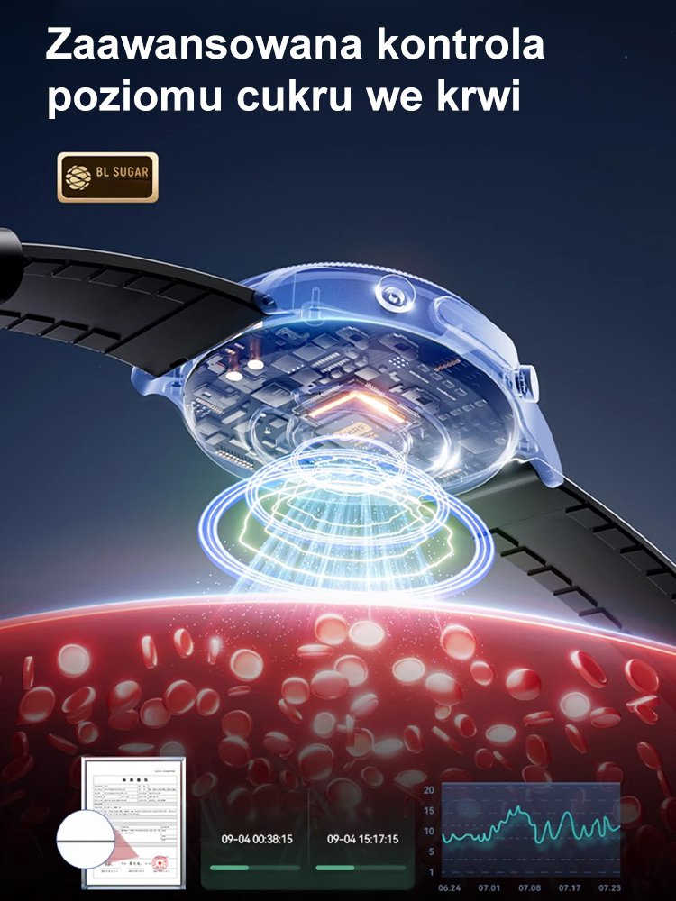 Watch5 Inteligentny Zegarek Monitorujący