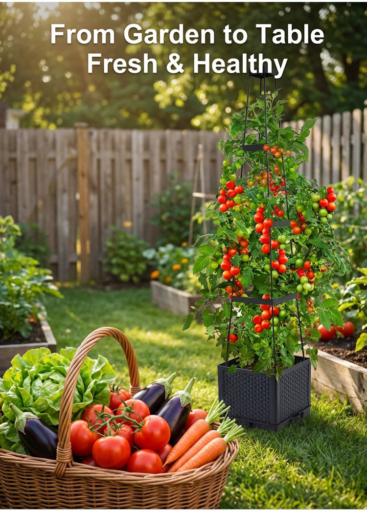 Versatile raised bed for urban gardening