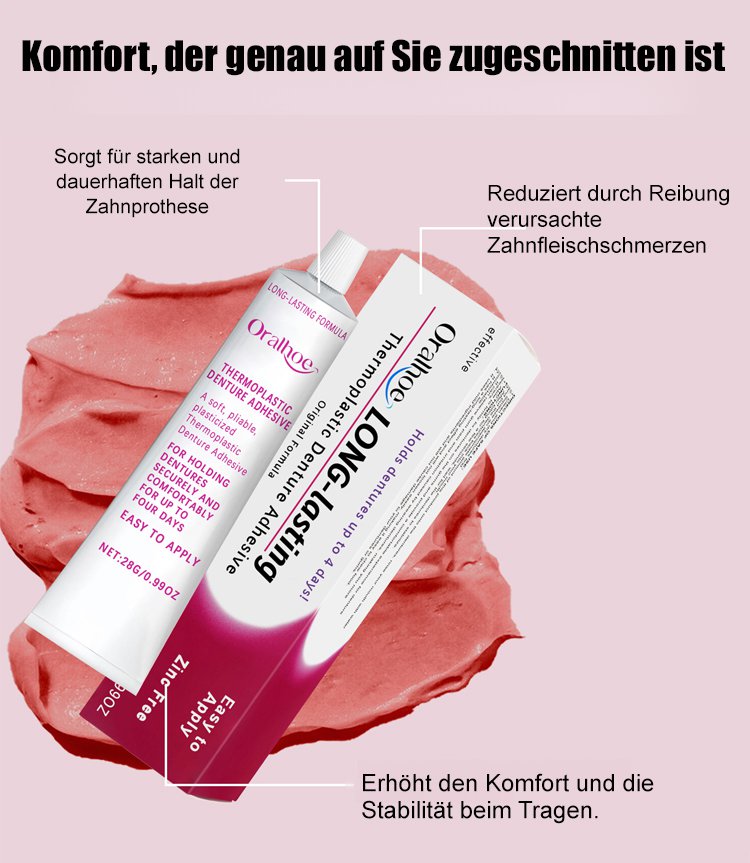 Klebstoff zur Befestigung von Prothesen