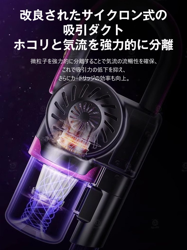 モップ掛け＆ゴミ吸引の2役in1掃除機