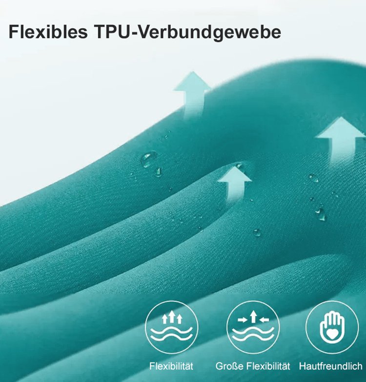 Aufblasbares U-förmiges Kissen mit Druckmechanismus