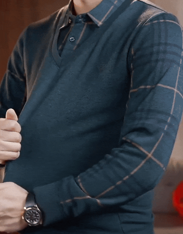 남성 캐주얼 레이어드