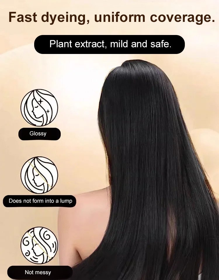 Waterproof and sweat-proof hair dye stick