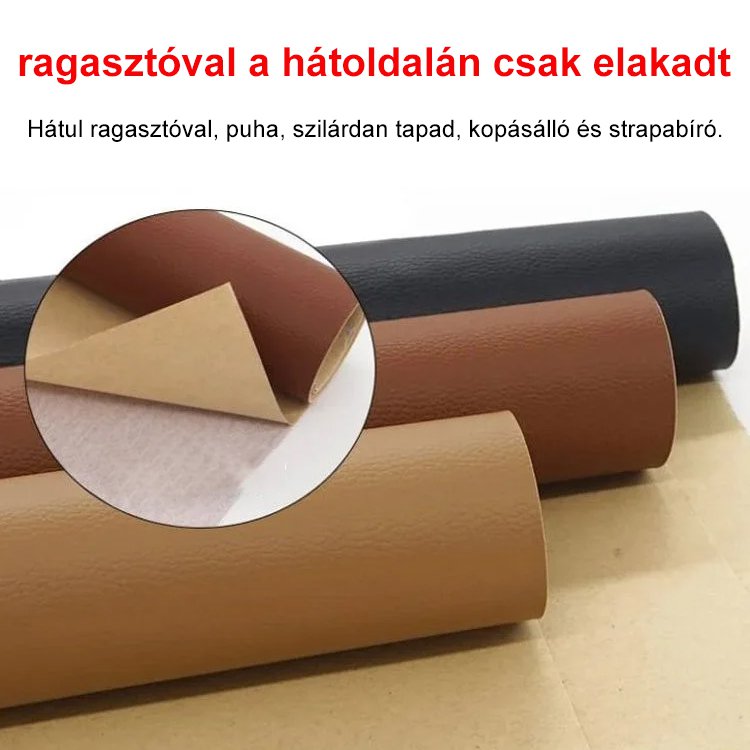 Kanapé foltozott öntapadó bőr matrica
