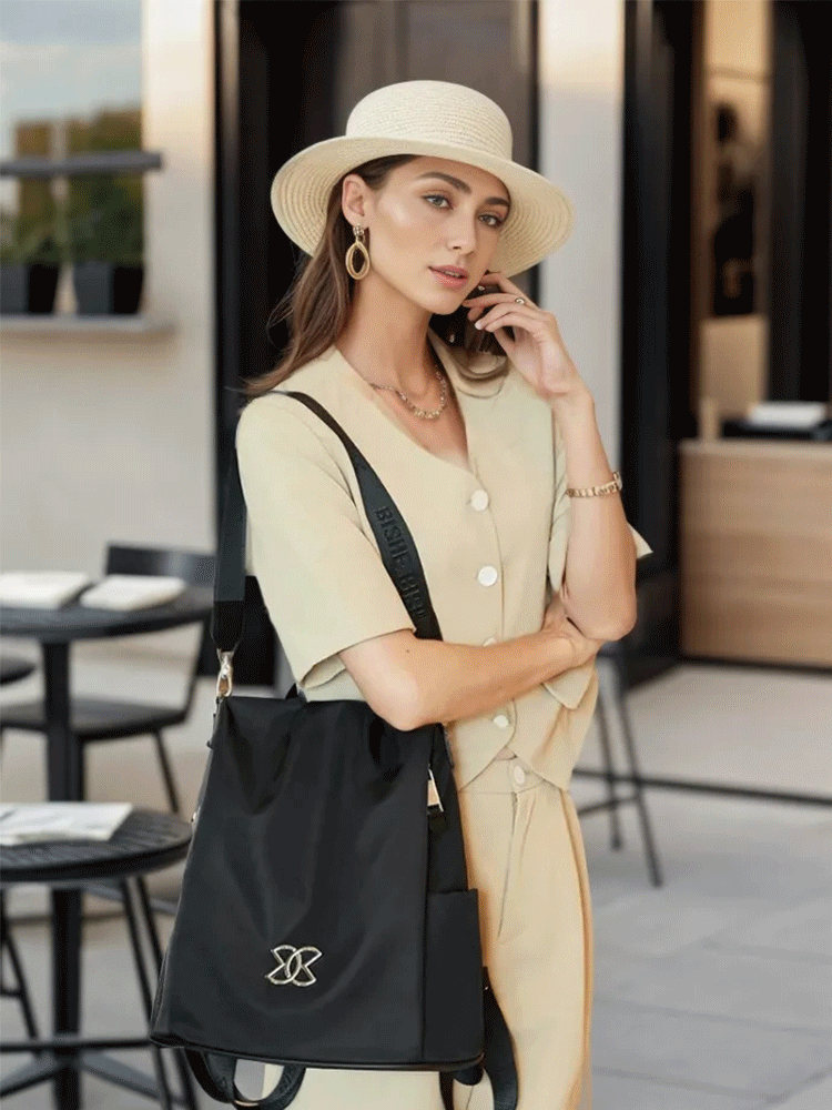 Multi-functional leisure shoulder bag