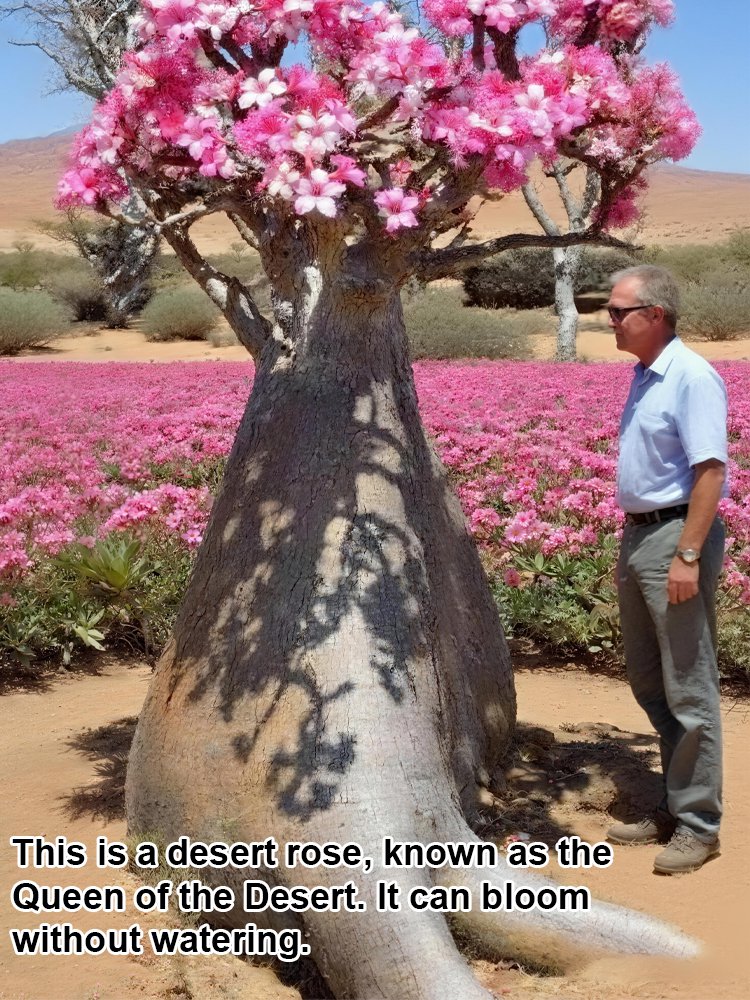 [Water and live for 100 years] Desert Rose Seeds
