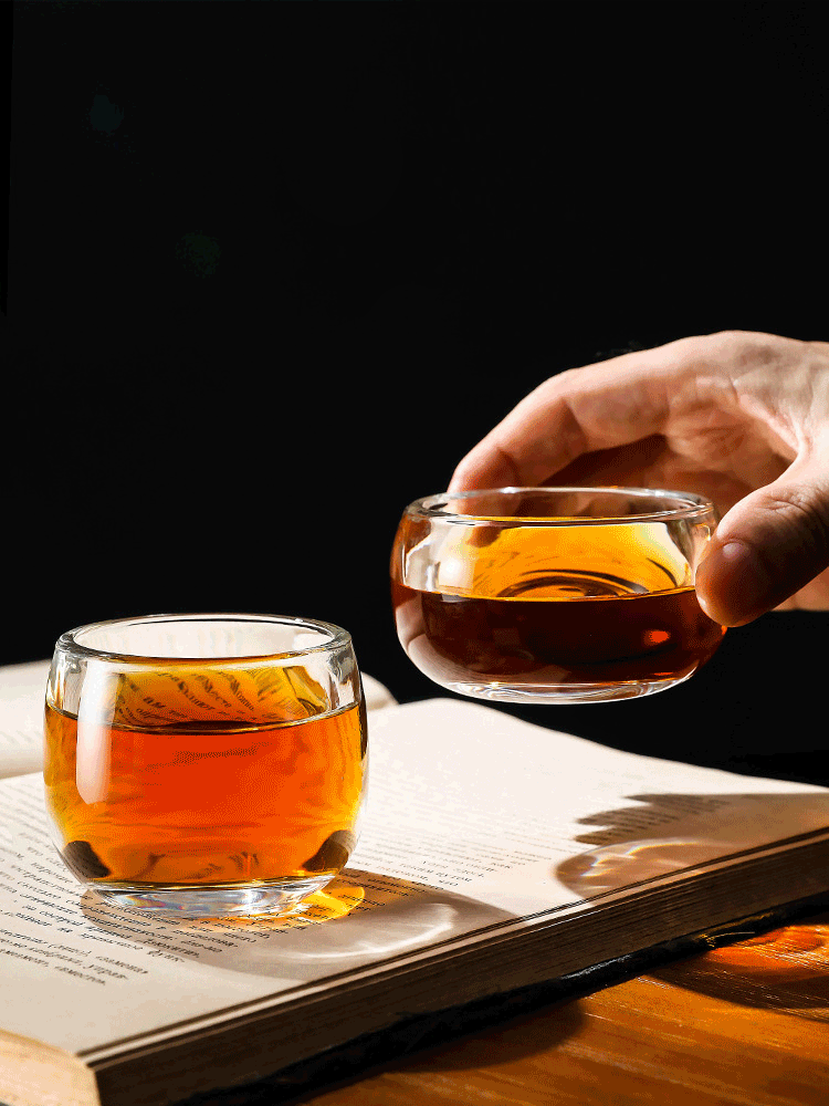 加厚無鉛高檔水晶扳指杯