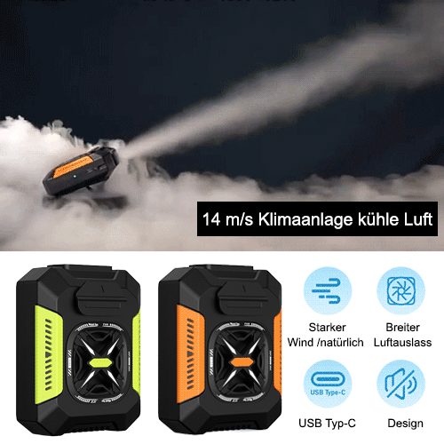 Tragbarer Hüftventilator für den Außenbereich