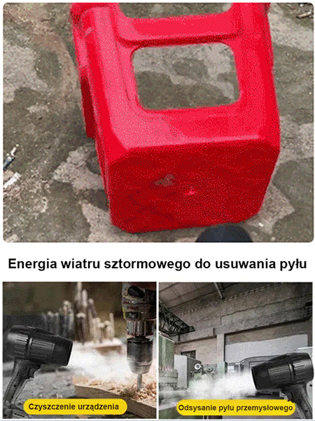 【Przemysłowy】supermocna bezprzewodowa dmuchawa dużej mocy