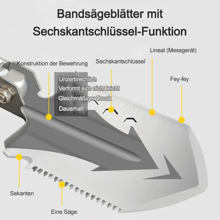 Amerikanische multifunktionale Schaufel für Kampfmittel