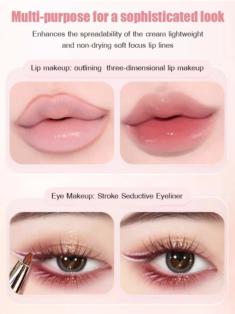 Kakashow soft mist double-head lip liner