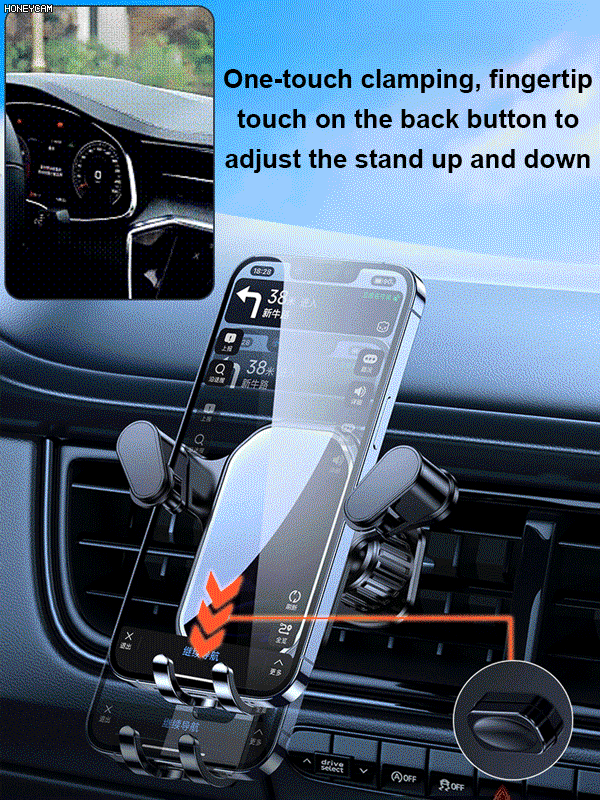 Waterfall Style] Car Dashboard Cell Phone Holder