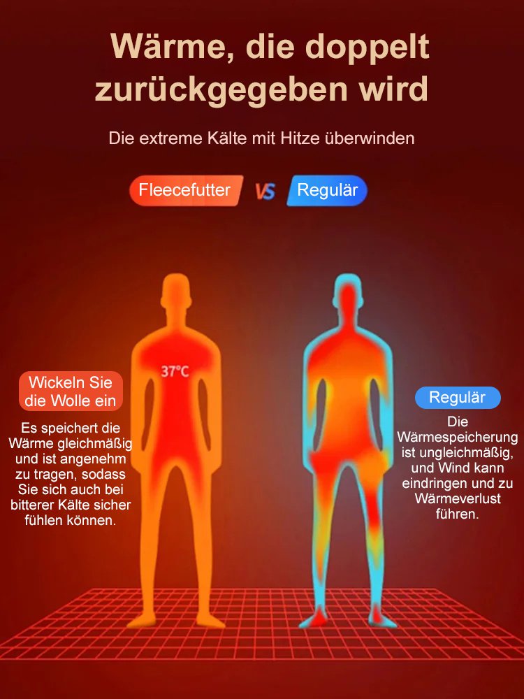 【Keine Angst vor Eis und Schnee】Lammfellhose