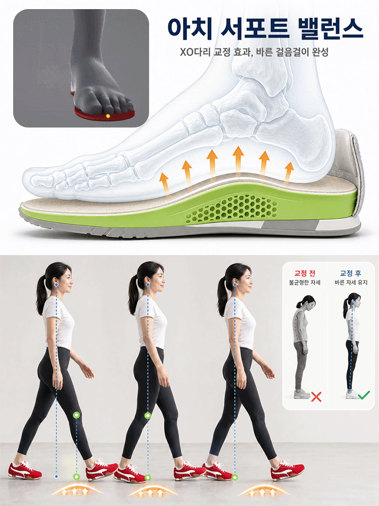 티 안 나게 키 커지는 시원한 메쉬 독일군 여성 스니커즈