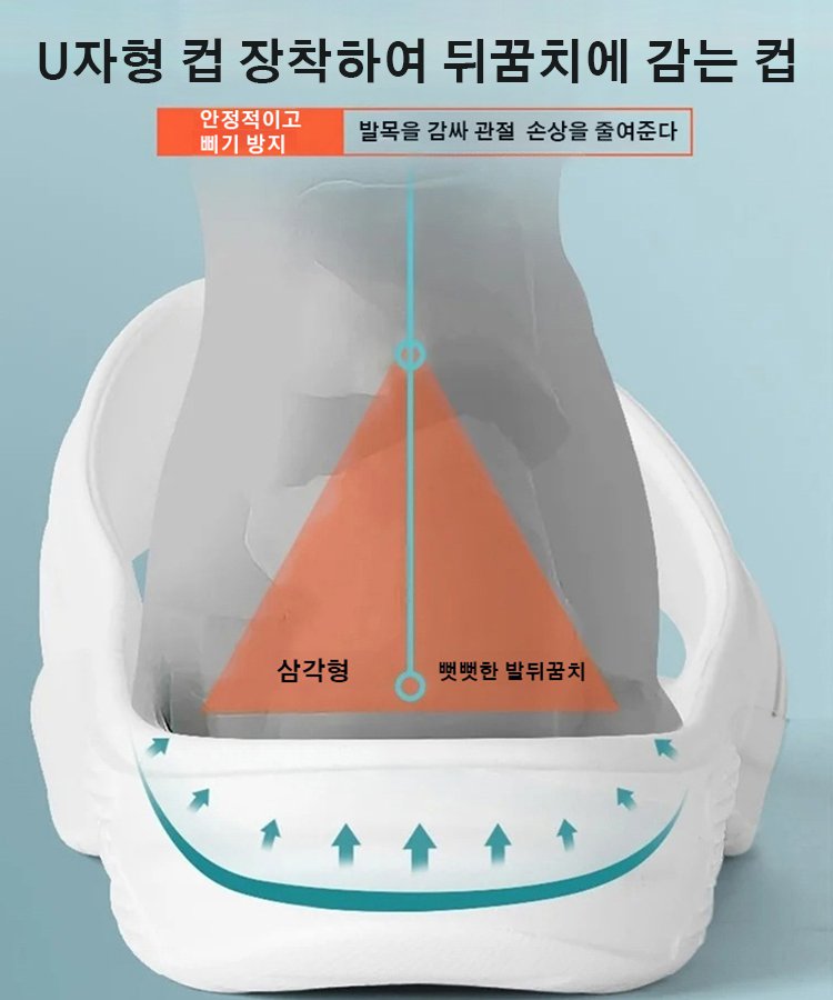 남성 2 WAY 착용 슬리퍼