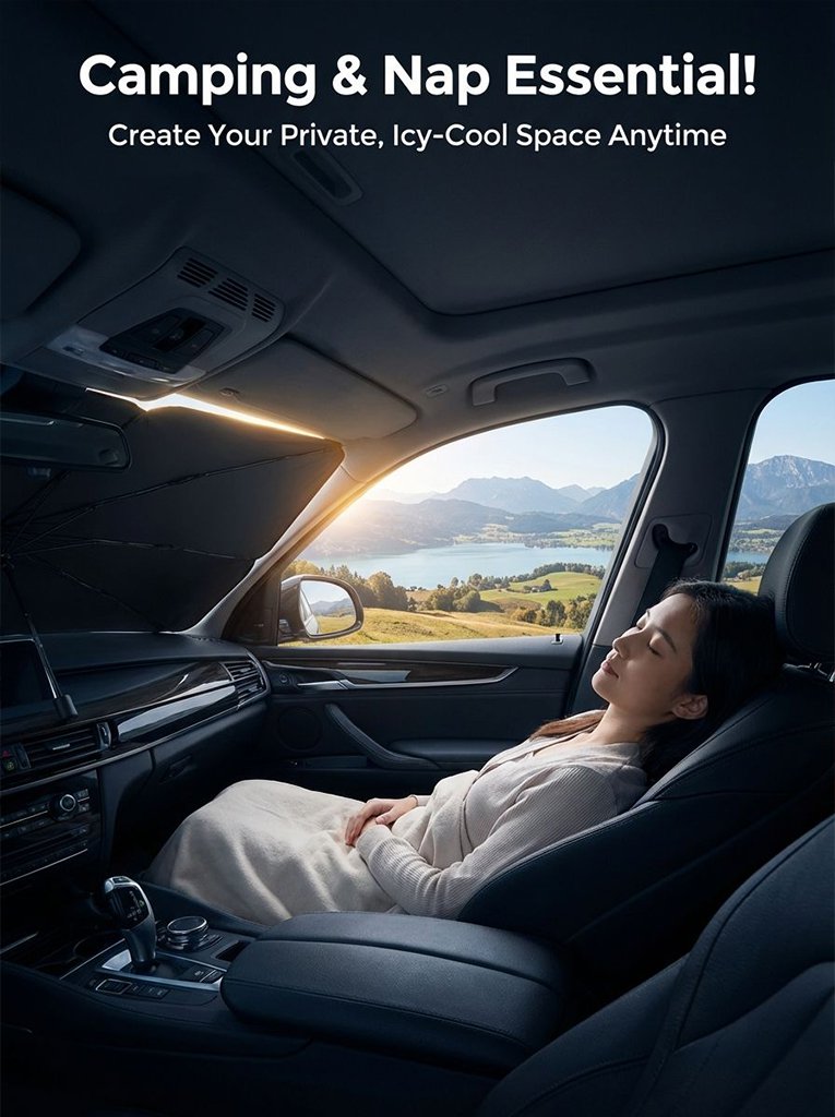 Car Sunshade Umbrella - Universal Model